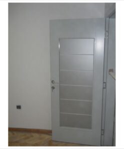 Sobna medijapan vrata sa staklom MDFS06